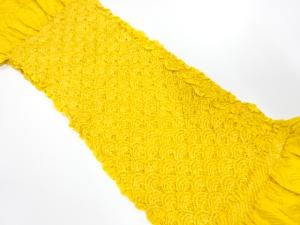 正絹　絞り　帯揚げ